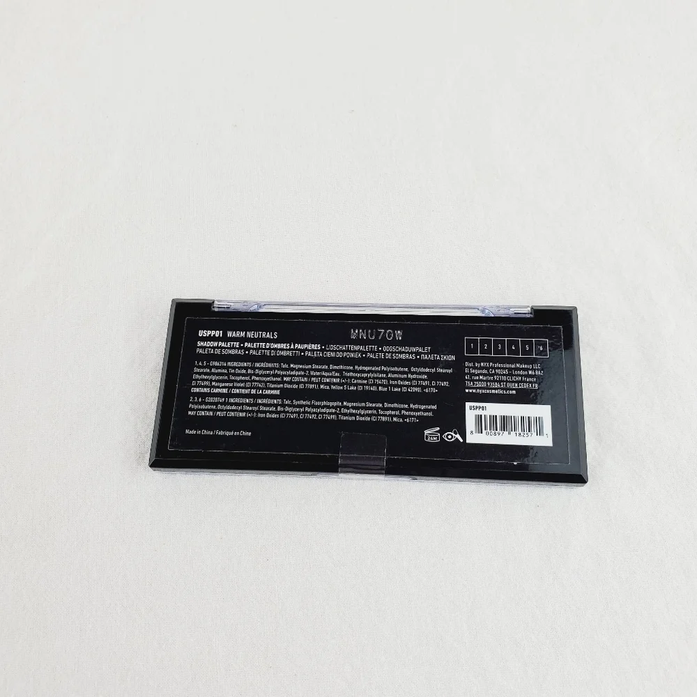 NYX ultimate edit eyeshadow palette